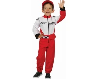 Role play-set for child Racing Driver (jumpsuit, belt, hat), size 92/104 cm